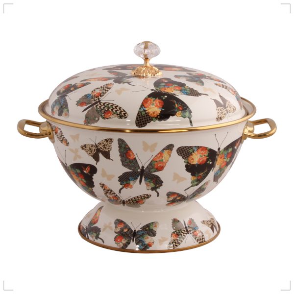 Service Bowl with Lid & Stand (26 cm)